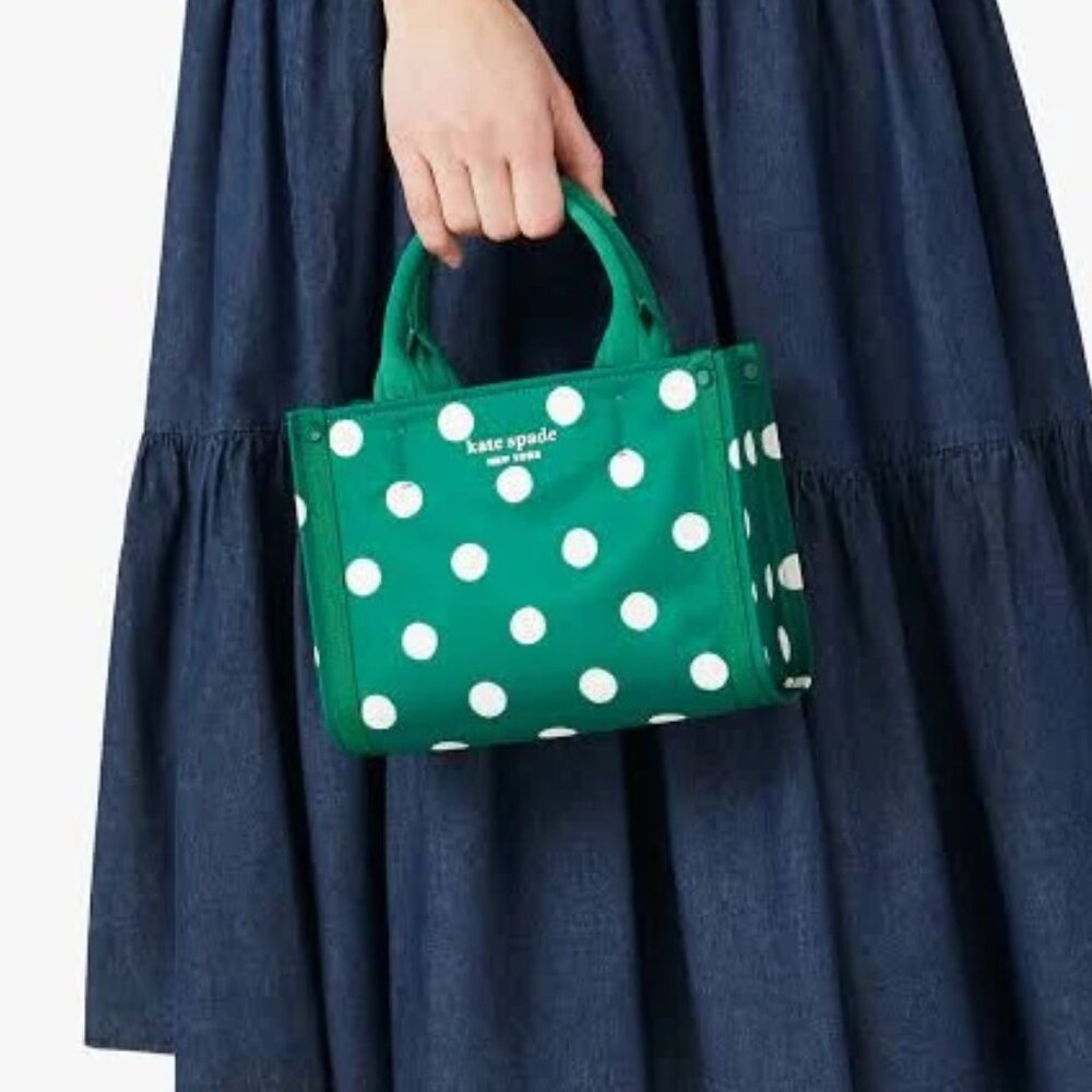 Kate Spade NY The Little Better Sam Sunshine Dot Mini Tote - NWT